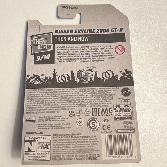 HOT WHEELS NISSAN SKYLINE 2000 GT-R MATCHBOX - Picture 3 of 3